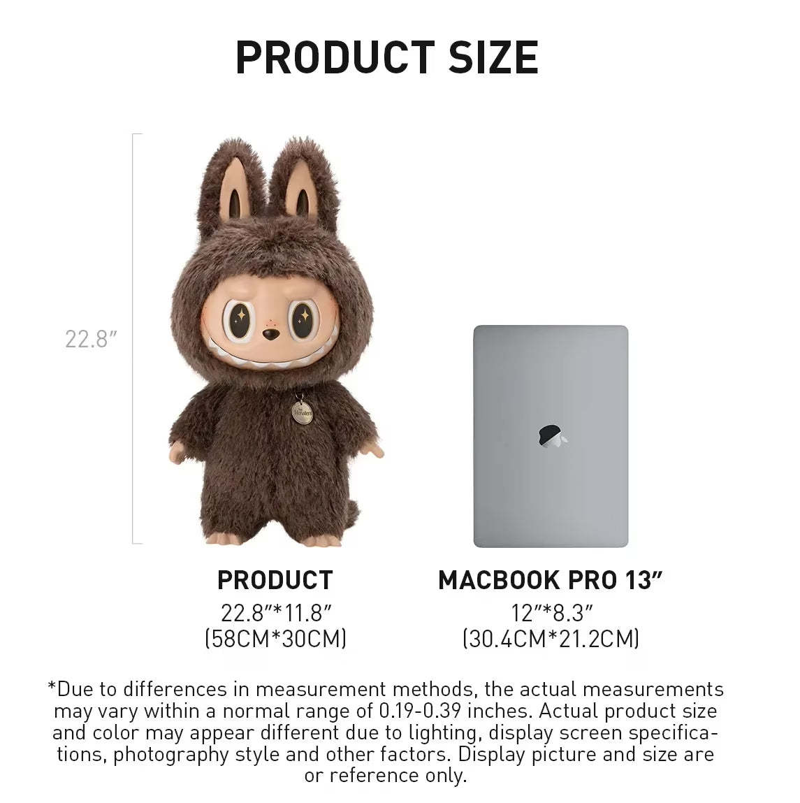 Vinyl Face 'Found You' Doll 58 CM